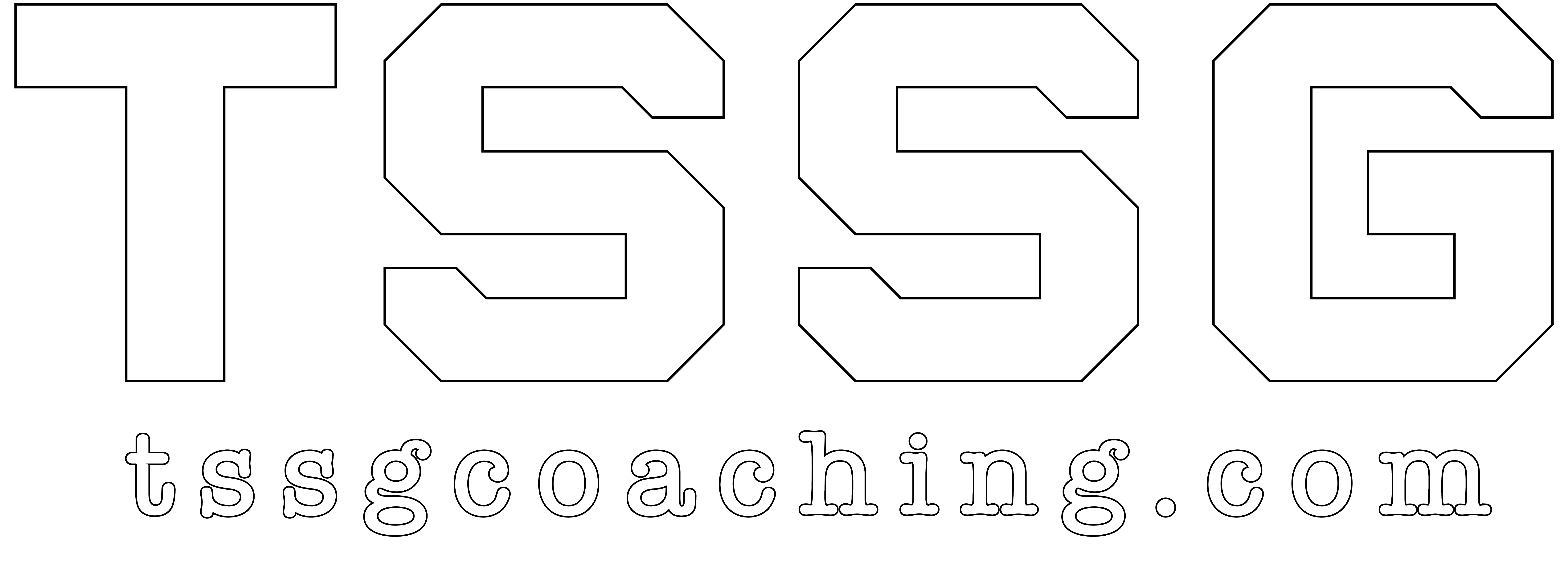 TSSG Logo 2026 White Outline